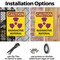 Signmission Radiation & Laser Sign, 10 in H x 7 in W, Plastic, Rectangle OS-2PACK-CR-P-710-V-10270 - alternate 6
